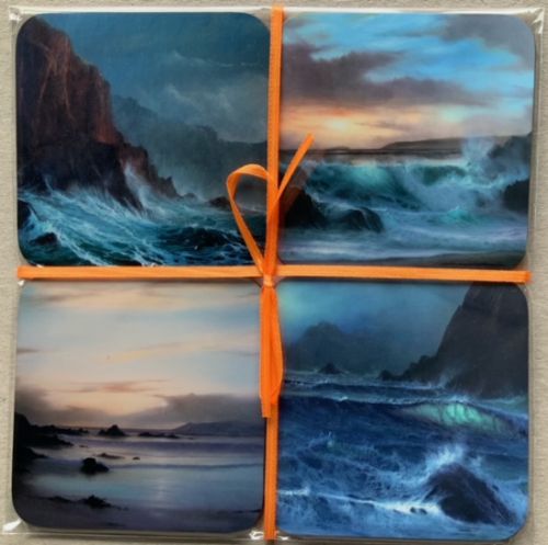 SET 2 COASTERS 