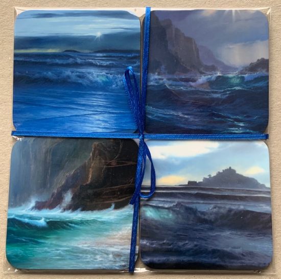 Set of 4 Coasters , SET 1